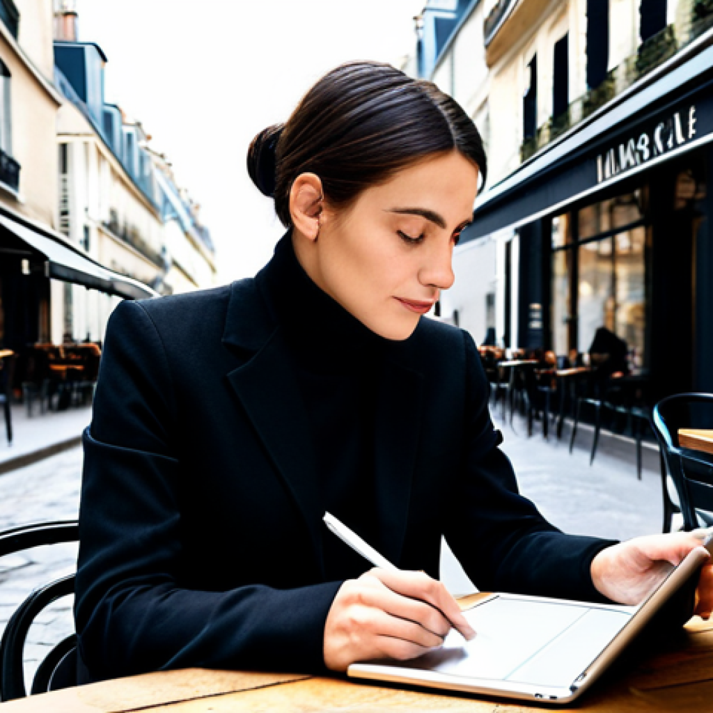 멀티모달 학습에 대한 학생 피드백 활용법 - Modern Parisian Architect**

"A stylish Parisian architect, fully clothed in a chic, dark turtleneck...