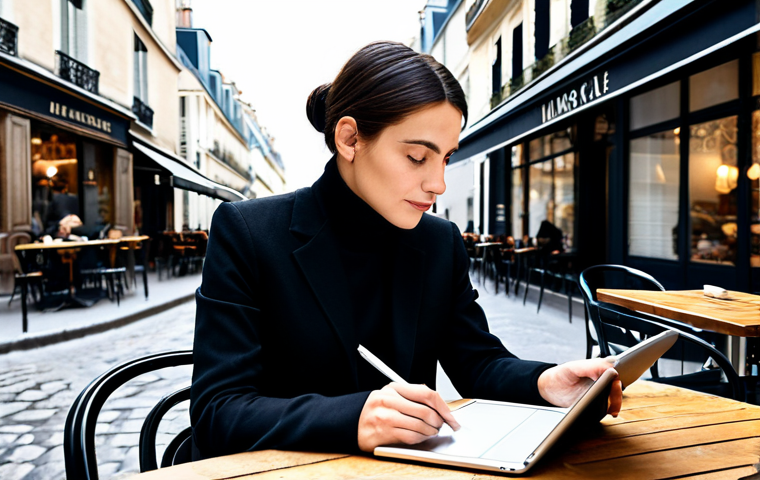 멀티모달 학습에 대한 학생 피드백 활용법 - Modern Parisian Architect**

"A stylish Parisian architect, fully clothed in a chic, dark turtleneck...